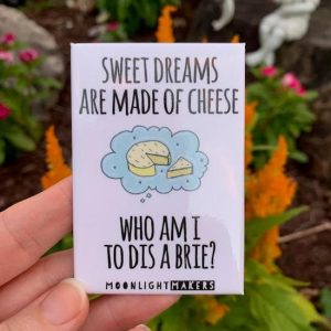 Sweet Dreams Are Made Of Cheese Magnets