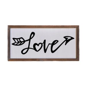 Love Arrow Valentines Day Sign