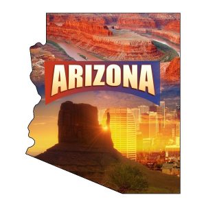Arizona America The Beautiful Magnet