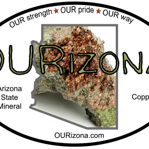 OURizona Copper Vinyl Decal