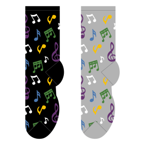 Musical Notes Socks – Foozys