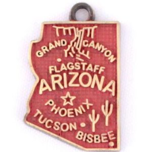 Arizona State Charm Bracelet – Terra Cotta