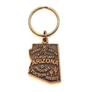 Arizona Keychain – Bronze