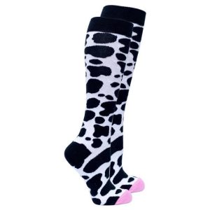 Women’s Cow Knee High Socks