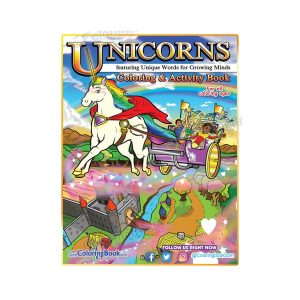 Unicorns Coloring Book 8.5″x11″