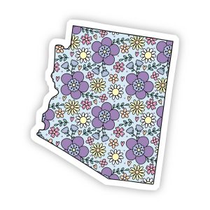 Arizona Floral Sticker