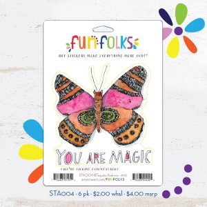 You Are Magic Butterfly Sticker