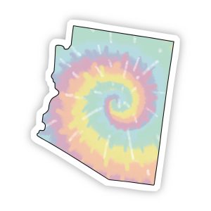 Arizona Tie Dye Sticker