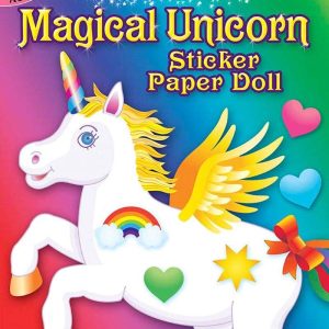 Magical Unicorn Sticker Paper Doll