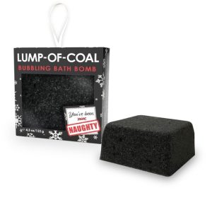 Lump-Of-Coal Bubbling Bath Bomb