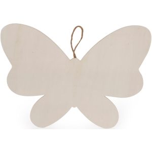 Wood Plaque Butterfly 11.875 X 8.5