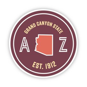 Grand Canyon State Arizona Sticker