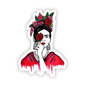 Frida Kahlo – Roses Sticker