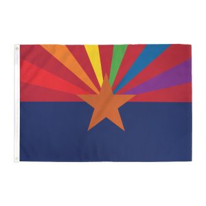 Rainbow Arizona Flag