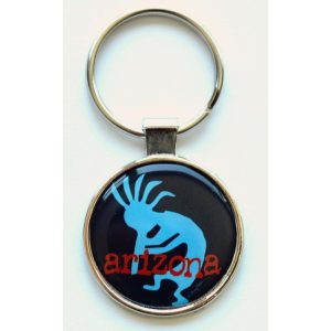 Arizona Keychain Kokopelli