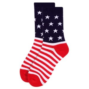 Women’s American Flag Novelty Socks