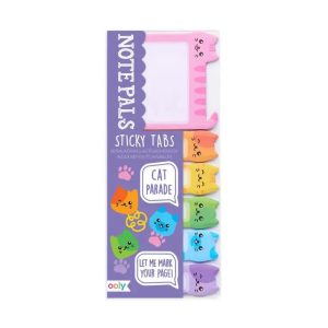 Note Pals Sticky Tabs – Cat Parade (1 Pack)