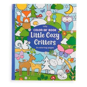 Color-in’ Book: Little Cozy Critters