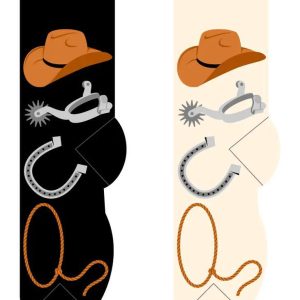 Cowboy Gear Mens Socks