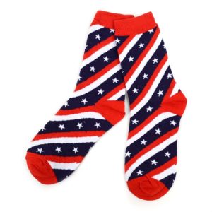 Women’s American Flag Novelty Socks