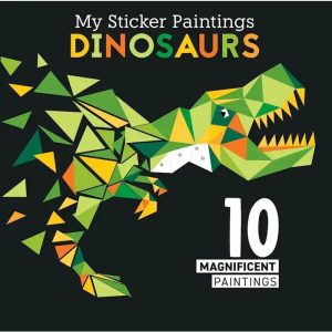 Activity Book – My Sticker Paintings: Dinosaurs