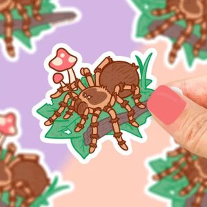 Tarantula Spider Pet Store Vinyl Sticker