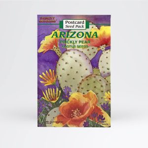 Arizona Prickly Pear Cactus Seeds Postcard