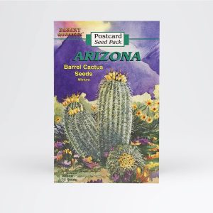Arizona Barrel Cactus Seeds Mixture Postcard