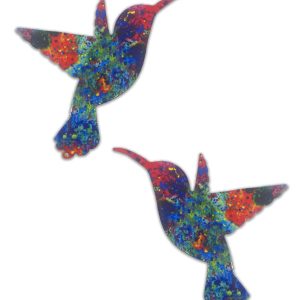 Hummingbird – Colorful Enamel Screen Door Magnet