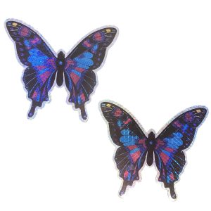 Butterfly Lg Purple – Holographic Flex Screen Door Magnet