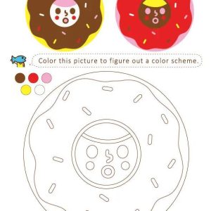 【SUNAE(sand art) DIY Kit】Dokidoki Donut