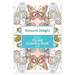 Pocket Coloring Book – Nature’s Delight Pocket
