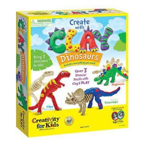 Create with Clay Dinosaurs Kit