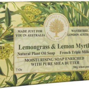 Lemongrass & Lemon Myrtle soap bar