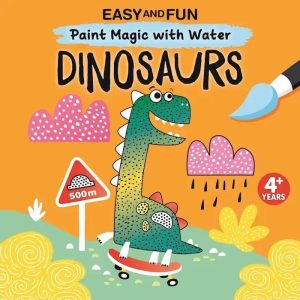 Painting Book – Paint Magic with Water: Dinosaurs