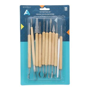 Pottery Clay Cleaning And Trimming Tool Set