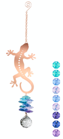 Gecko – Rainbow Crystal Sun Catcher