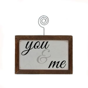 6×4 Tabletop Photo Holder You & Me
