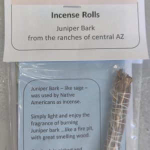 Apache Ranch Juniper Bark Incense Rolls
