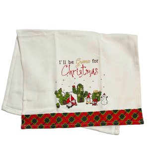 Gnome “I’ll be Gnome for Christmas” – Towel