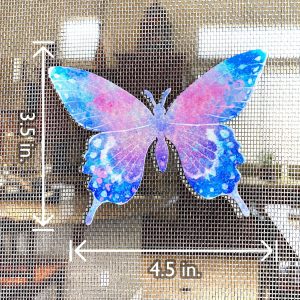 Butterfly – Colorful Enamel Screen Door Magnet