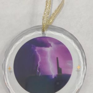 Arizona – Lightning – Crystal Disk Ornament