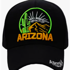Arizona Desert Cactus Logo Baseball Cap