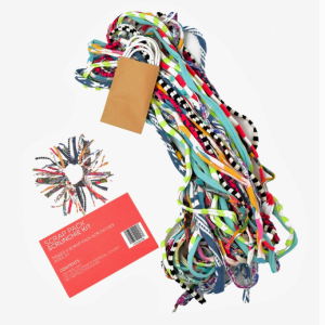 Eco Diy Scrunchie Kit Multi Color – Makes 5 Pom Scrunchies