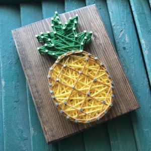Pineapple Mini String Art Kit DIY