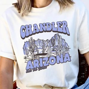 Arizona Chandler Feel the Sunset Cactus Red Rock T-Shirt