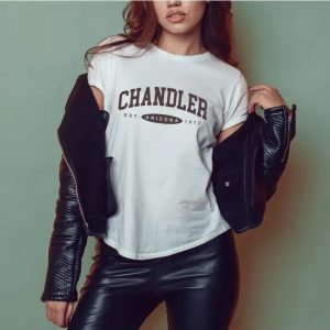 Arizona Chandler Classic College Style Text T-Shirt