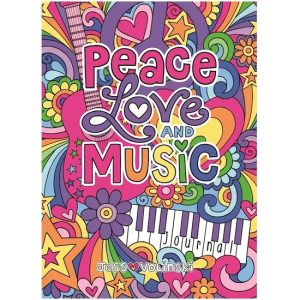 Peace Love And Music Guided Journal