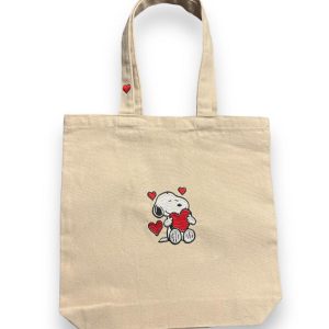 Snoopy Hearts Tote Bag