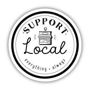 Support Local Everything Always Sticker – Shop Local